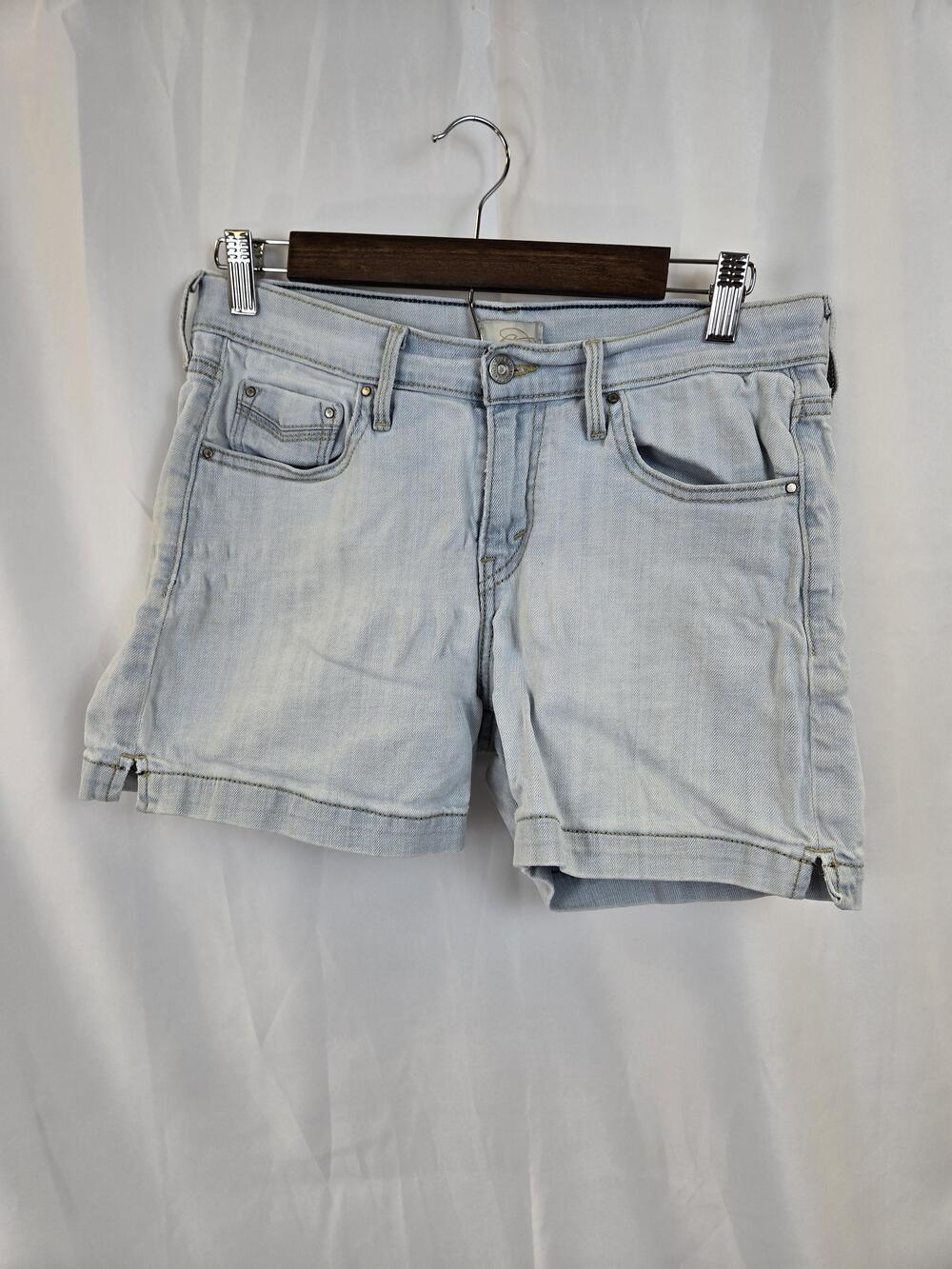 Levi's Shorts Womens 4 Blue 515 Short Denim Cutoff Light Wash Casual Summer